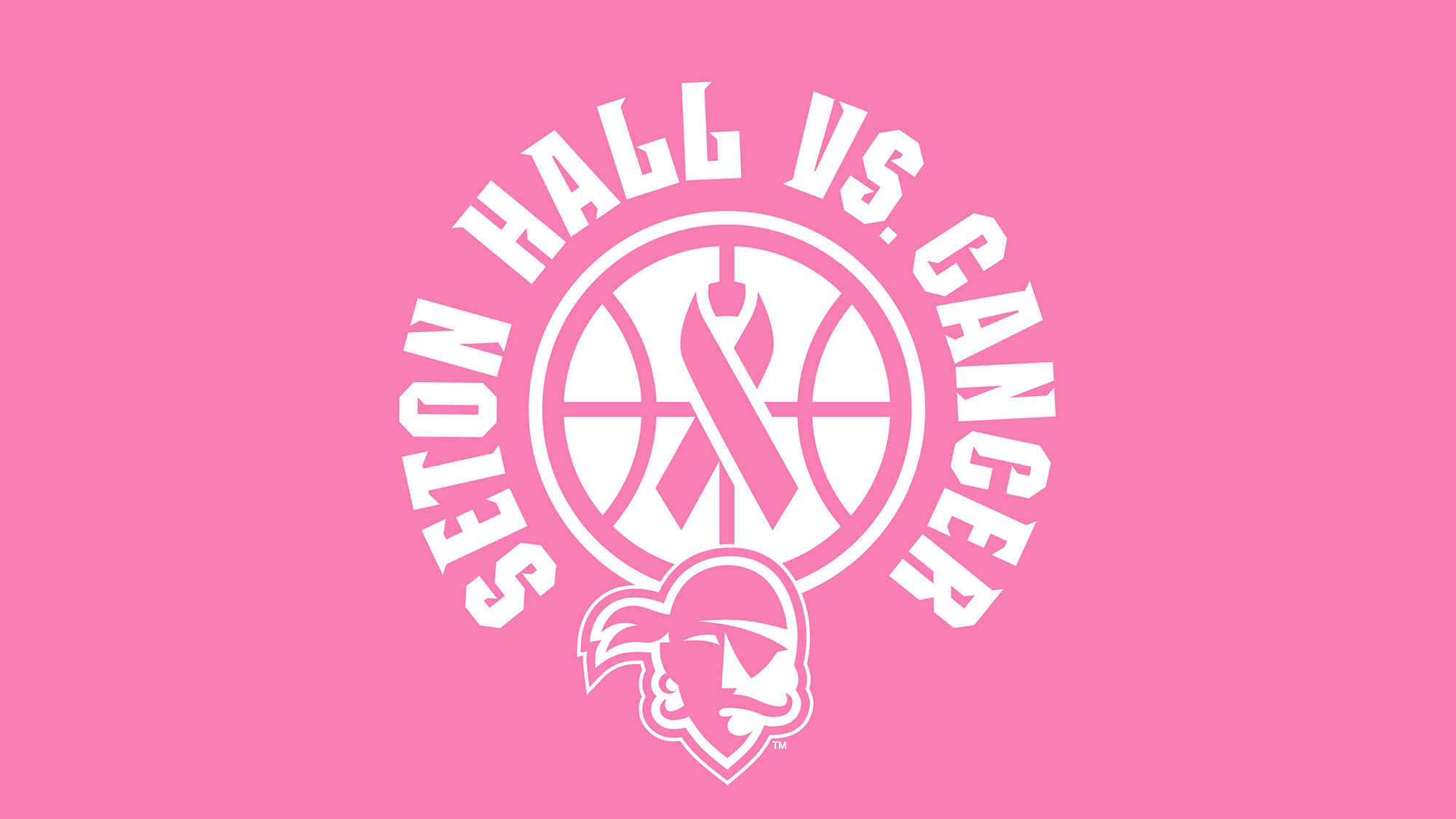 Seton Hall vs. Cancer Logo