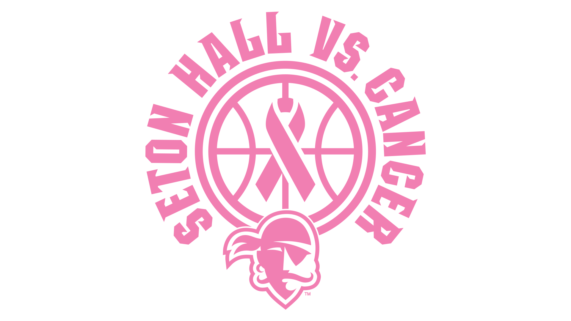 Seton Hall vs. Cancer Logo